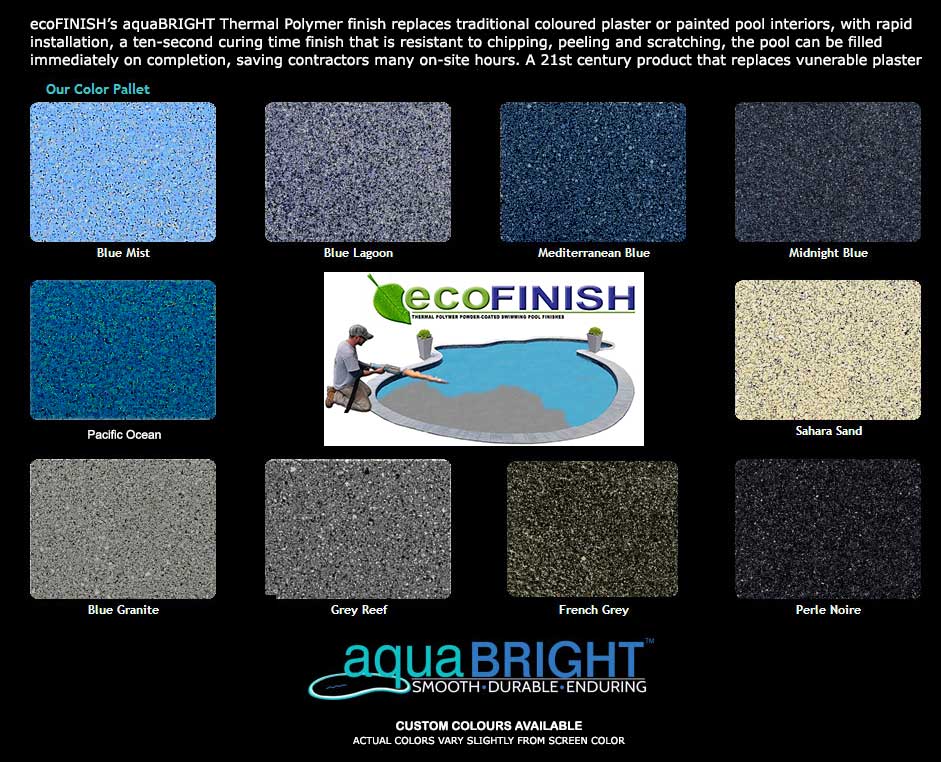 ECOFINISHThe worryfree Thermal Polymer finish now available in New